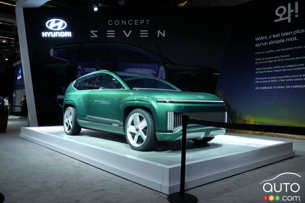 Montréal 2023 : Hyundai présente le concept Seven et la Ioniq 6 en première canadienne